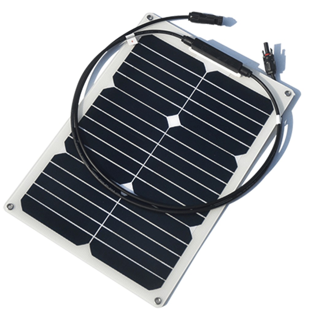 Solcellepanel Fleksibelt Mono 20W