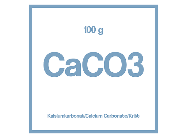 Kalsiumkarbonat CaC03 (kritt) 100Gr