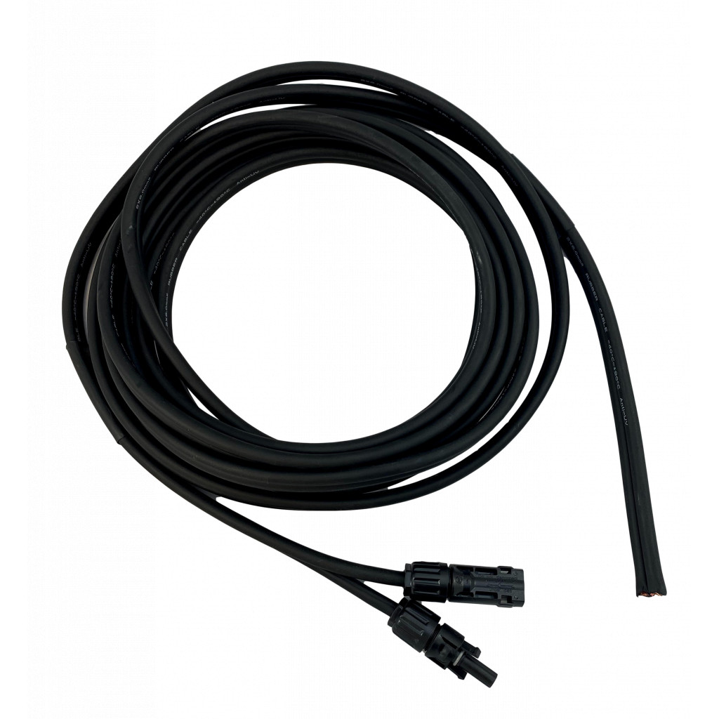 PV Kabel 2x4mm2 med MC4 kontakt 3meter