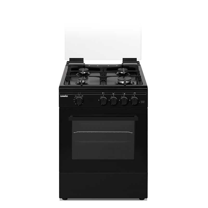 Gasskomfyr Chef Pro, 60 cm FSC60x60 (black)