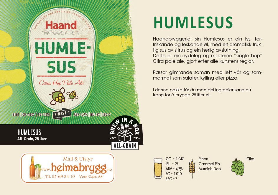 Humlesus Pale Ale