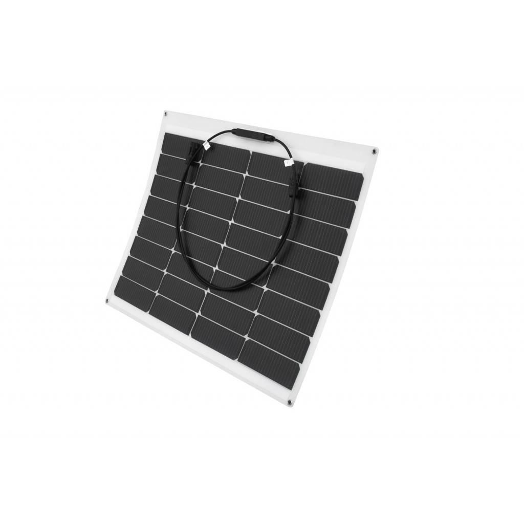 Fleksibelt Solcellepanel Mono 55W 540x680x3mm
