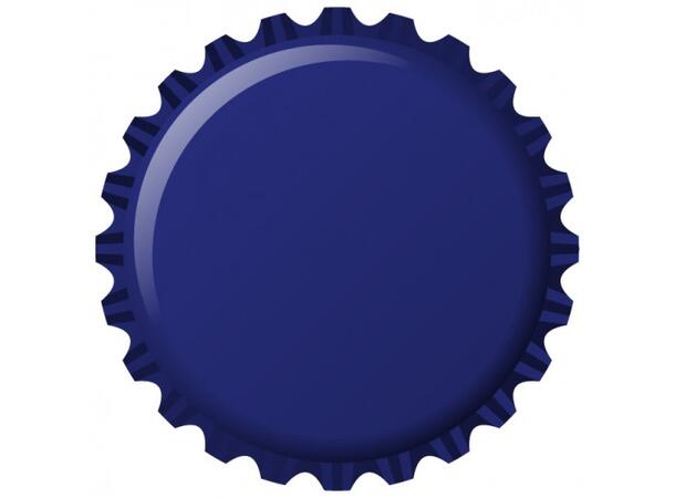 Flaskekapsler 26 mm, Blå Metallic 100 st